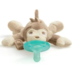 Soothie Snuggle Pacifier Holder with Detachable Pacifier