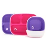 Splash Dining Set - Pink/Purple - 4pk
