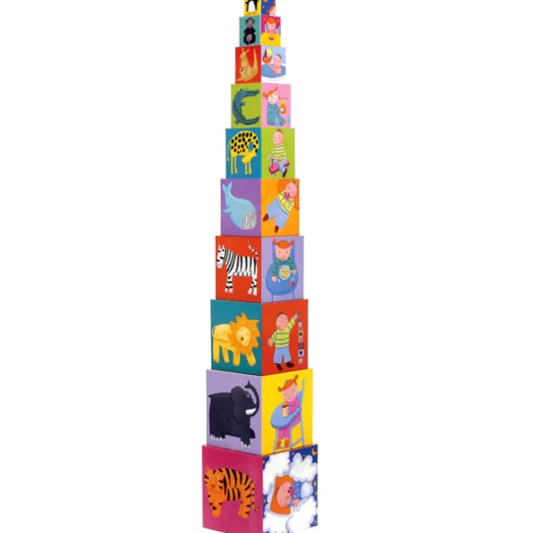 10 Stacking Cubes