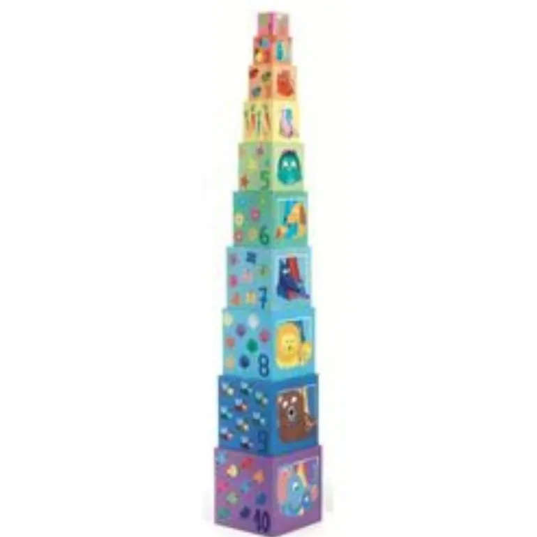 10 Stacking Cubes