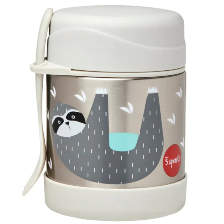 Stainless Steel Food Jar & Spork
