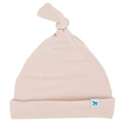 Stretch Knit Top Knot Hat