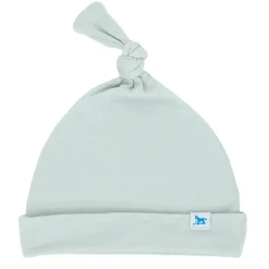 Stretch Knit Top Knot Hat