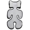Stroller Seat Liner - Light Grey