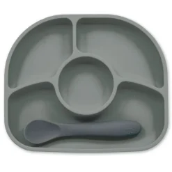 Yümi Silicone Plate and Spoon Set